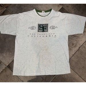 Vintage 90s San Francisco California Single Stitch Made In USA Heavy XL T-Shirt
